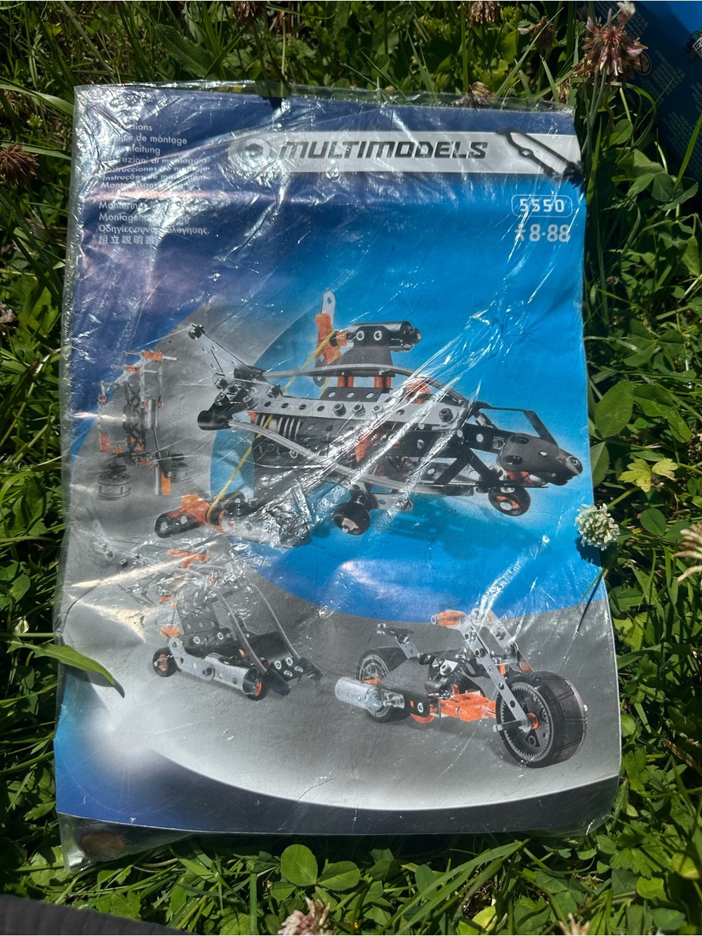 Meccano Erector multi-model construction set,  model 5550E